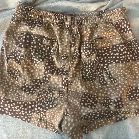 Madewell High Waist Brown Shorts - Picture 3 of 3